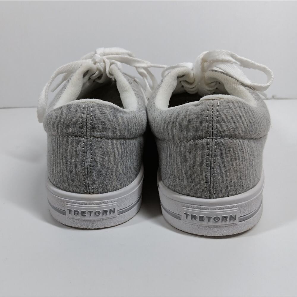 Tretorn Chelsea Sneakers Classic Vintage Style Gray size 8 - Picture 4 of 8